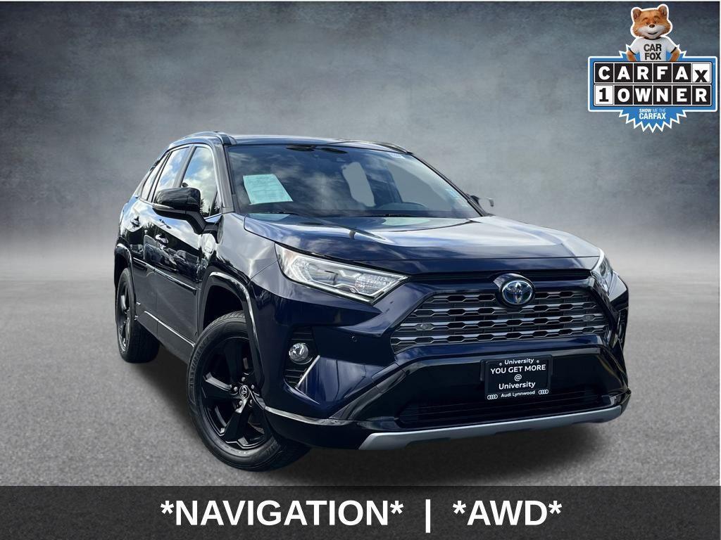 used 2019 Toyota RAV4 Hybrid car, priced at $27,799