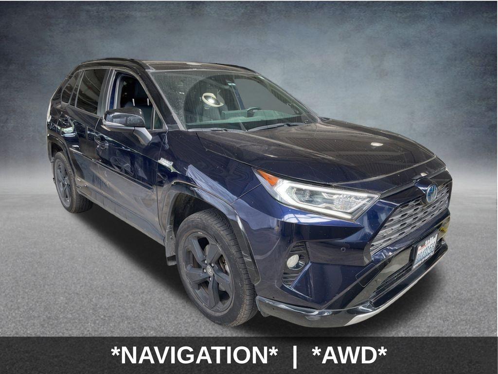 used 2019 Toyota RAV4 Hybrid car, priced at $31,399