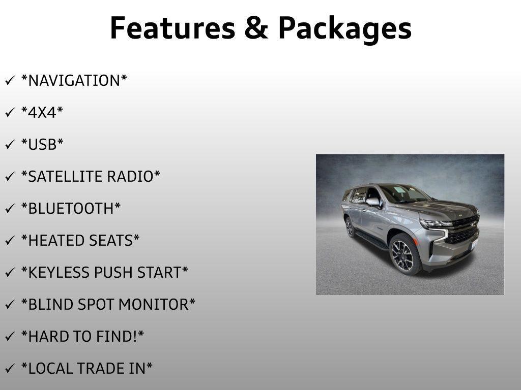 used 2021 Chevrolet Tahoe car, priced at $53,599