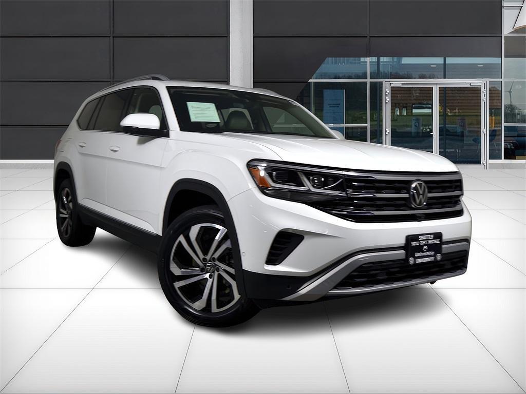 used 2021 Volkswagen Atlas car, priced at $31,499