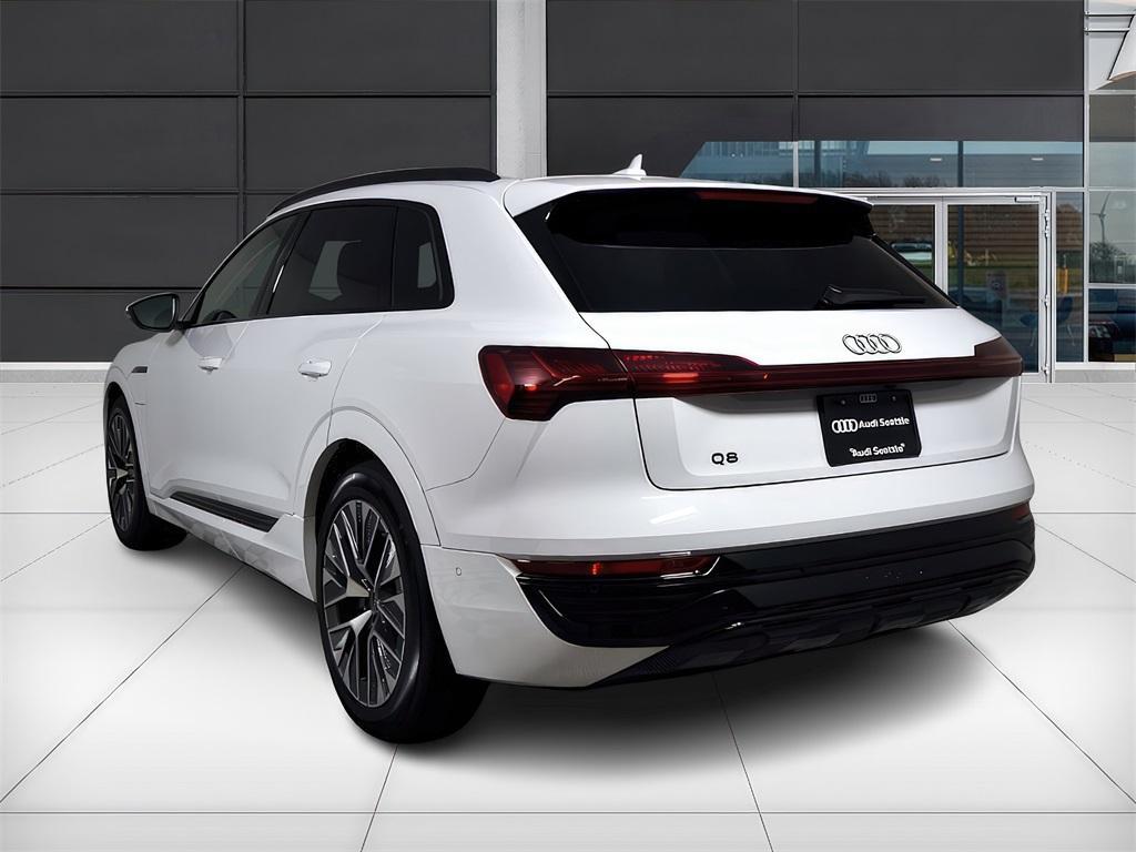 used 2024 Audi Q8 e-tron car, priced at $59,999