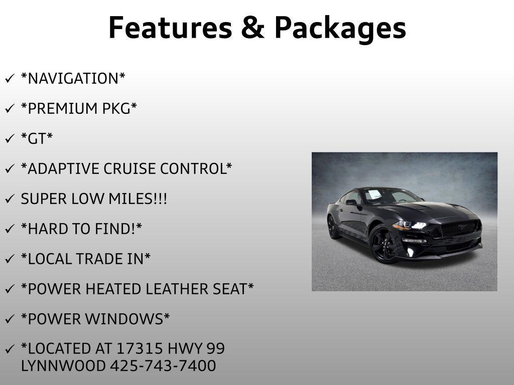used 2022 Ford Mustang car, priced at $38,999