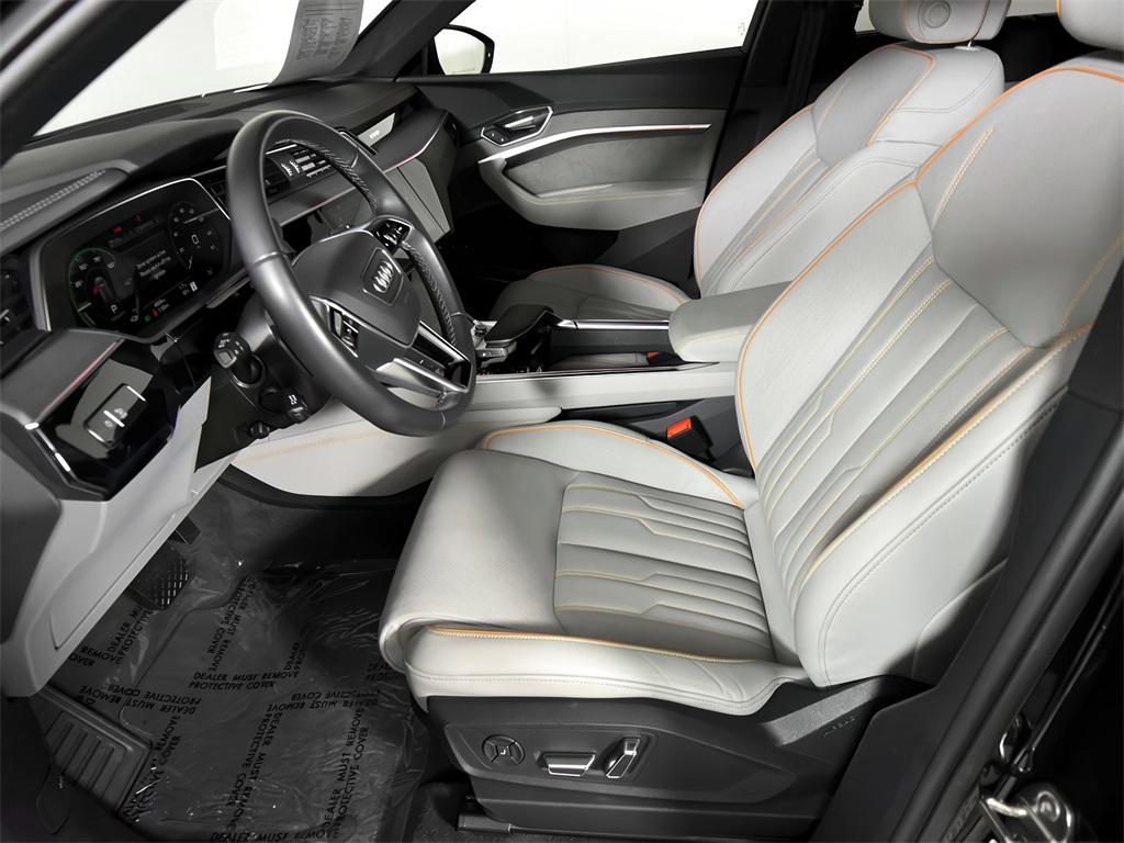used 2024 Audi Q8 e-tron car, priced at $61,499
