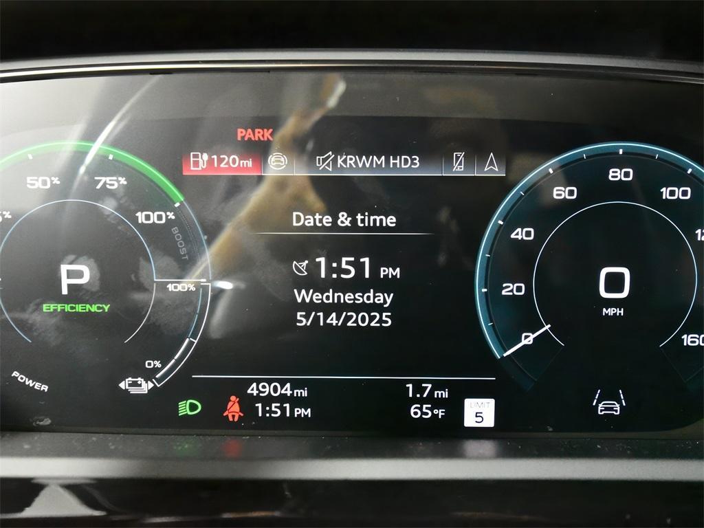 used 2024 Audi Q8 e-tron car, priced at $61,499