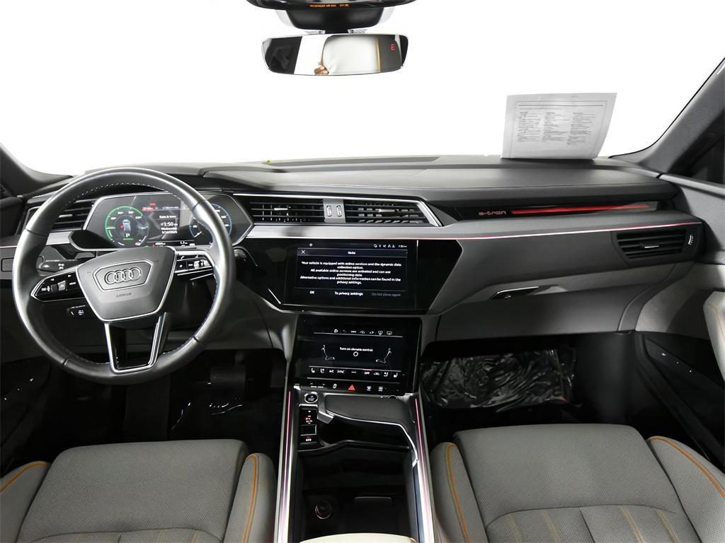 used 2024 Audi Q8 e-tron car, priced at $61,499