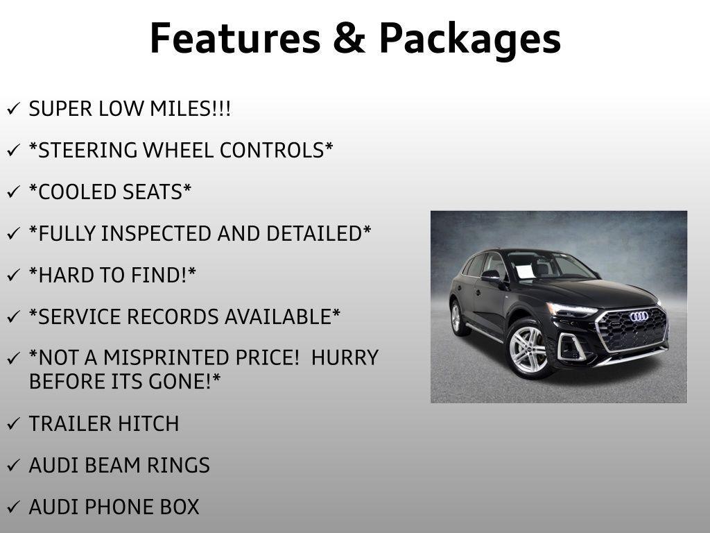 used 2024 Audi Q5 e car, priced at $49,499