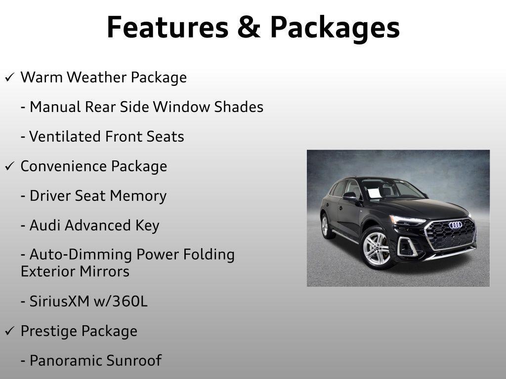 used 2024 Audi Q5 e car, priced at $52,899