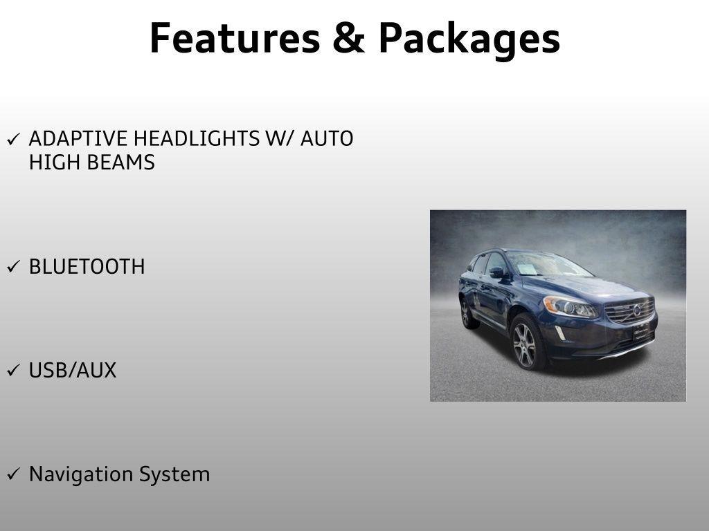 used 2015 Volvo XC60 car, priced at $16,499