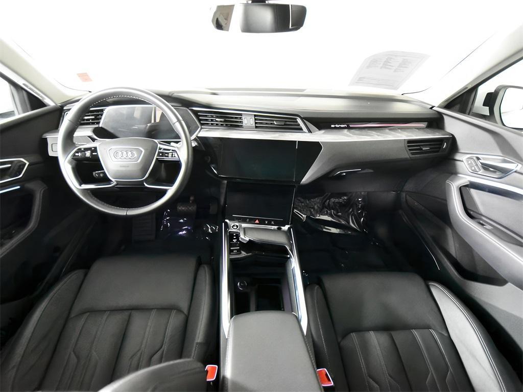 used 2024 Audi Q8 e-tron car, priced at $61,499