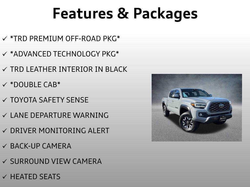 used 2021 Toyota Tacoma car, priced at $41,999