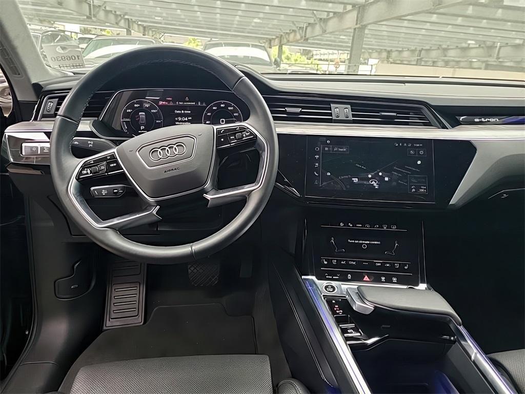 used 2024 Audi Q8 e-tron car, priced at $62,999