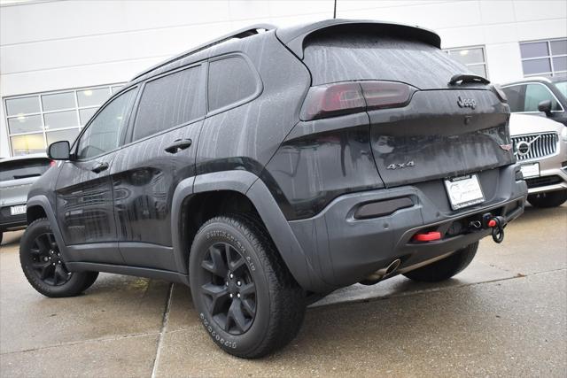 used 2018 Jeep Cherokee car, priced at $17,298