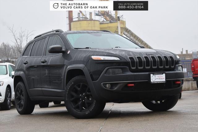 used 2018 Jeep Cherokee car, priced at $17,298