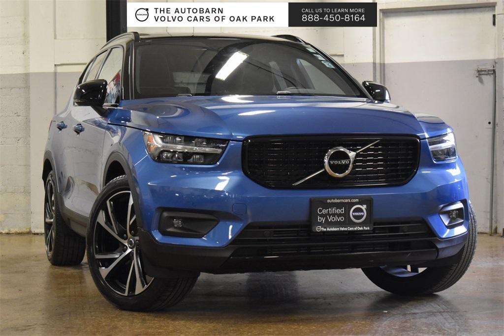 used 2021 Volvo XC40 car, priced at $34,990