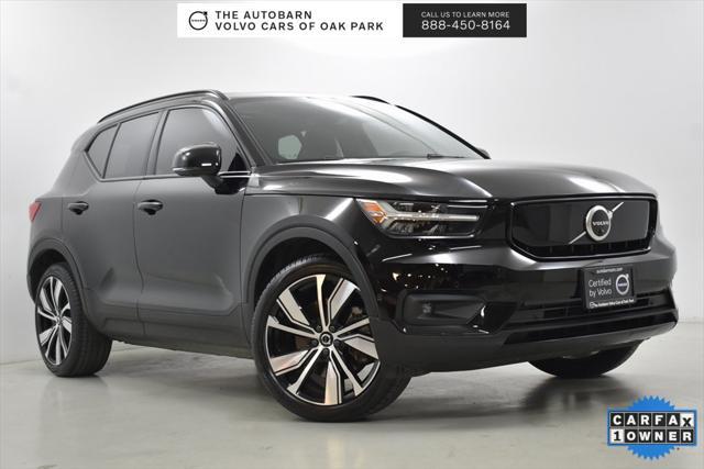 used 2022 Volvo XC40 Recharge Pure Electric car, priced at $32,498