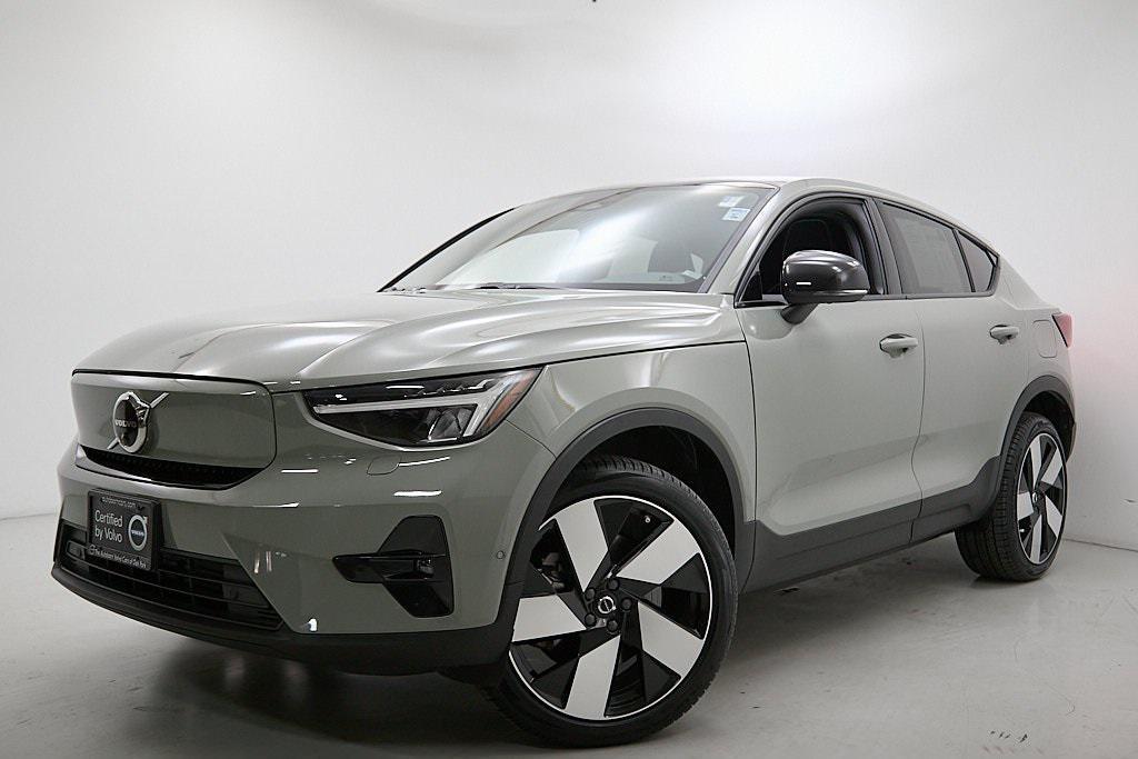 used 2023 Volvo C40 Recharge Pure Electric car, priced at $29,295