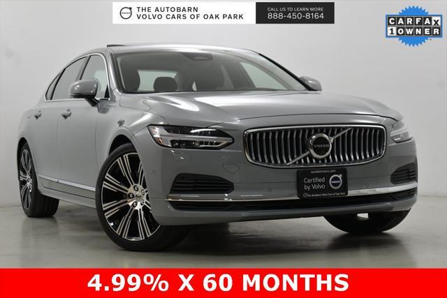 used 2024 Volvo S90 Recharge Plug-In Hybrid car, priced at $62,880