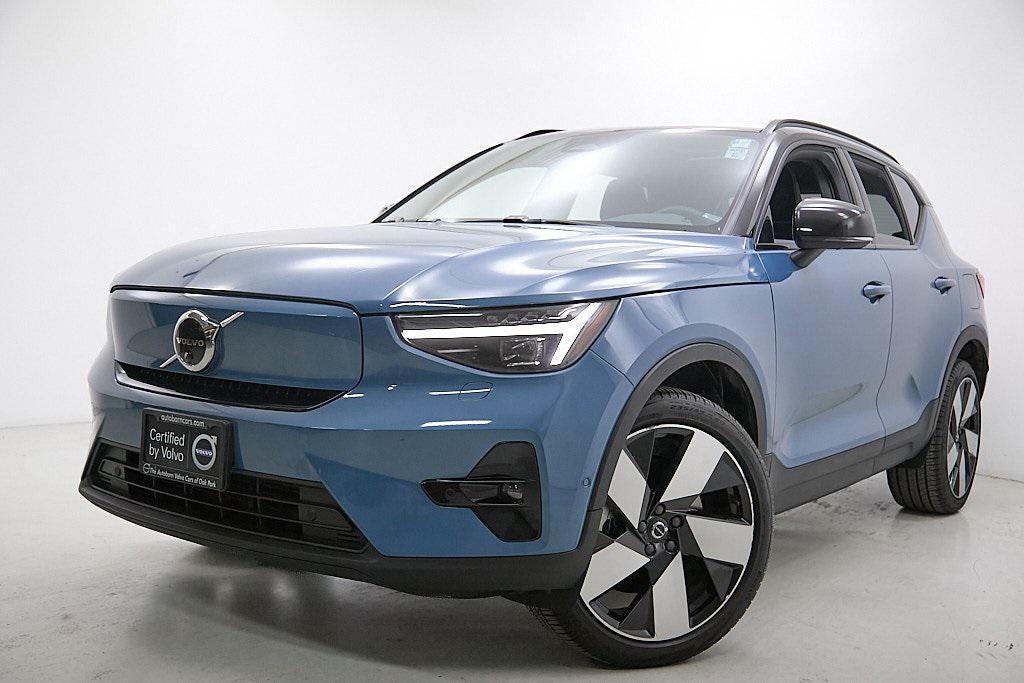 used 2023 Volvo XC40 Recharge Pure Electric car, priced at $34,995