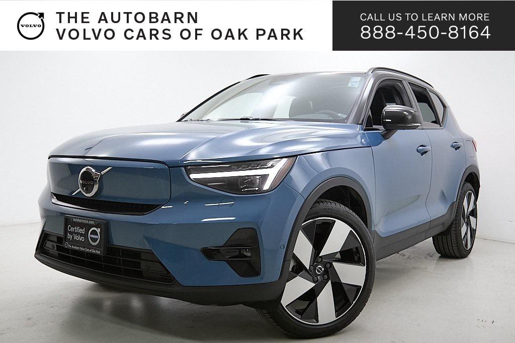 used 2023 Volvo XC40 Recharge Pure Electric car, priced at $34,995