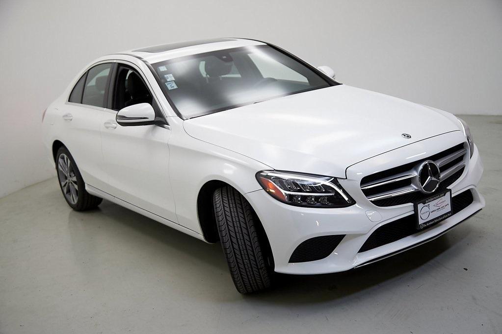 used 2020 Mercedes-Benz C-Class car, priced at $27,990