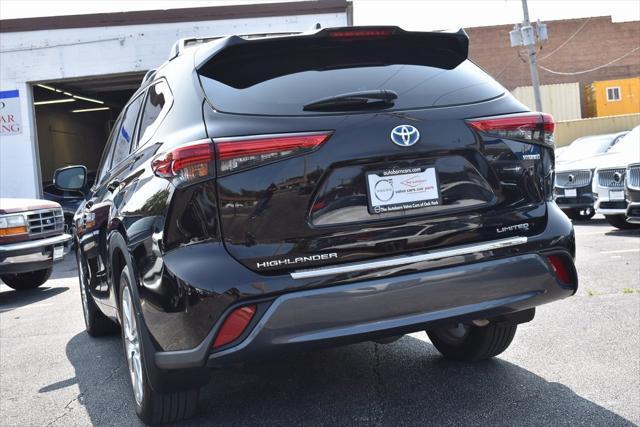 used 2021 Toyota Highlander Hybrid car, priced at $40,798