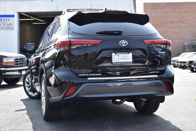 used 2021 Toyota Highlander Hybrid car, priced at $40,798