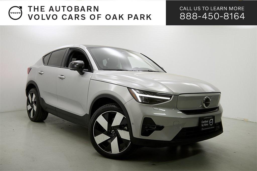 used 2023 Volvo C40 Recharge Pure Electric car, priced at $31,495