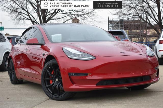 used 2018 Tesla Model 3 car, priced at $24,898