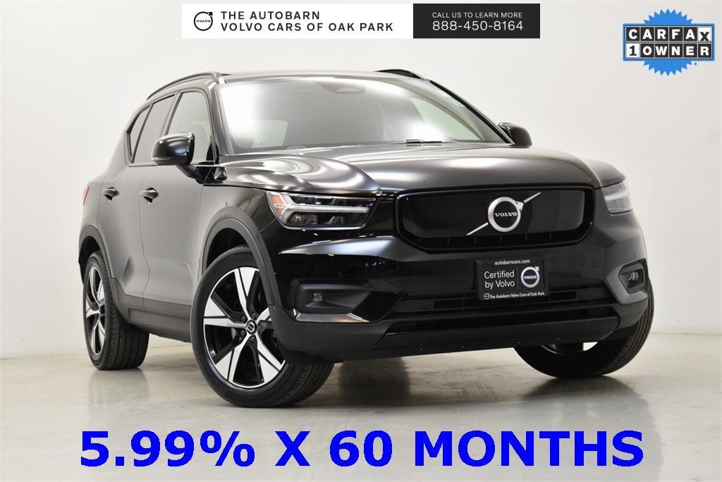 used 2021 Volvo XC40 Recharge Pure Electric car, priced at $32,793