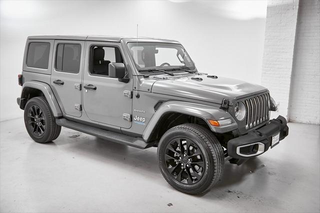 used 2021 Jeep Wrangler Unlimited 4xe car, priced at $33,798