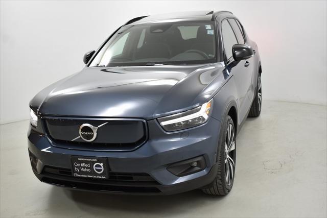 used 2022 Volvo XC40 Recharge Pure Electric car, priced at $32,798