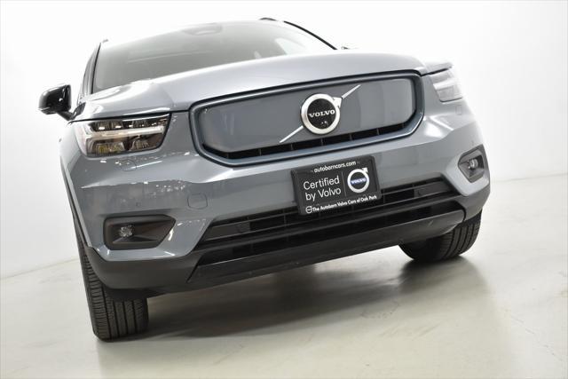 used 2021 Volvo XC40 Recharge Pure Electric car, priced at $31,898