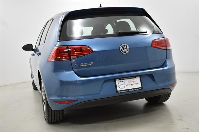 used 2015 Volkswagen e-Golf car, priced at $10,998