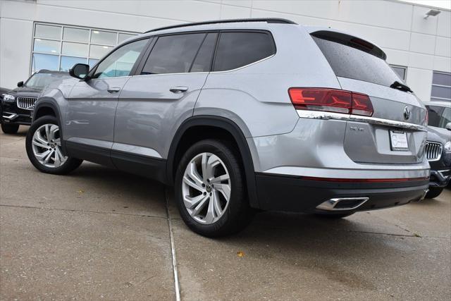 used 2021 Volkswagen Atlas car, priced at $29,998