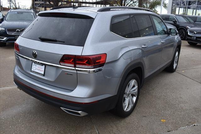 used 2021 Volkswagen Atlas car, priced at $29,998