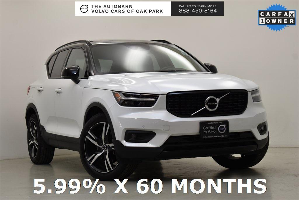 used 2021 Volvo XC40 car, priced at $33,490