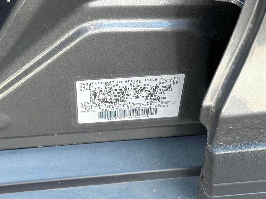 used 2022 Nissan Kicks car, priced at $21,995