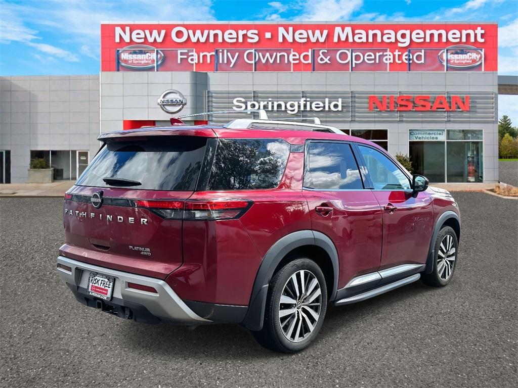used 2022 Nissan Pathfinder car, priced at $34,995
