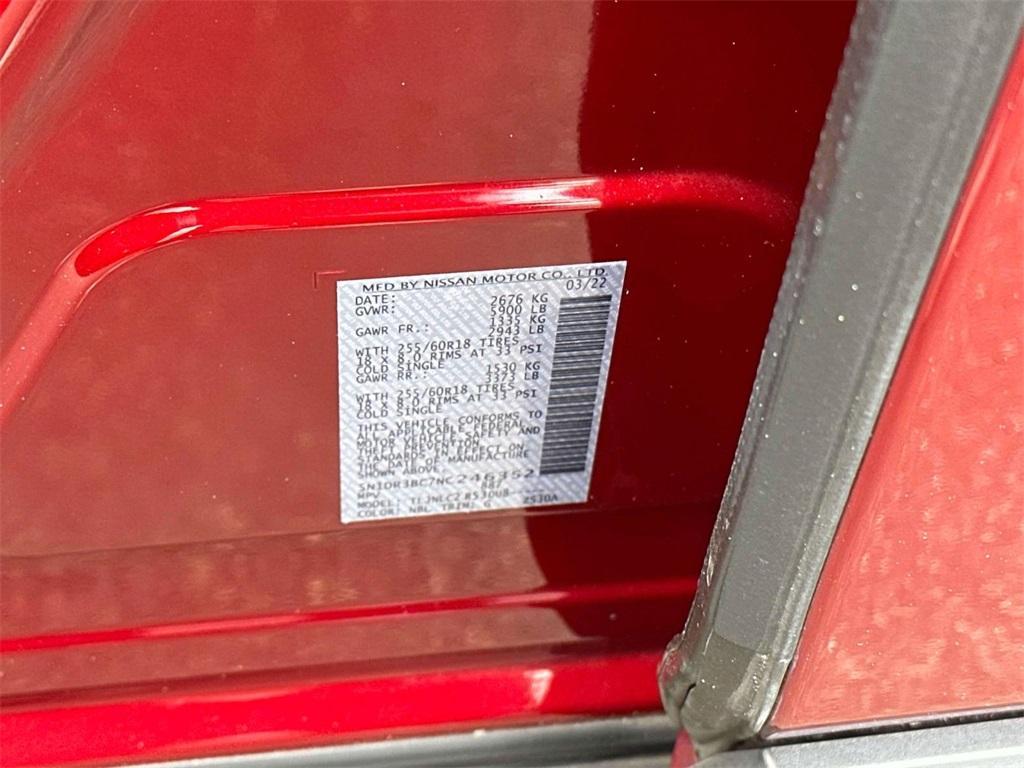 used 2022 Nissan Pathfinder car, priced at $29,588