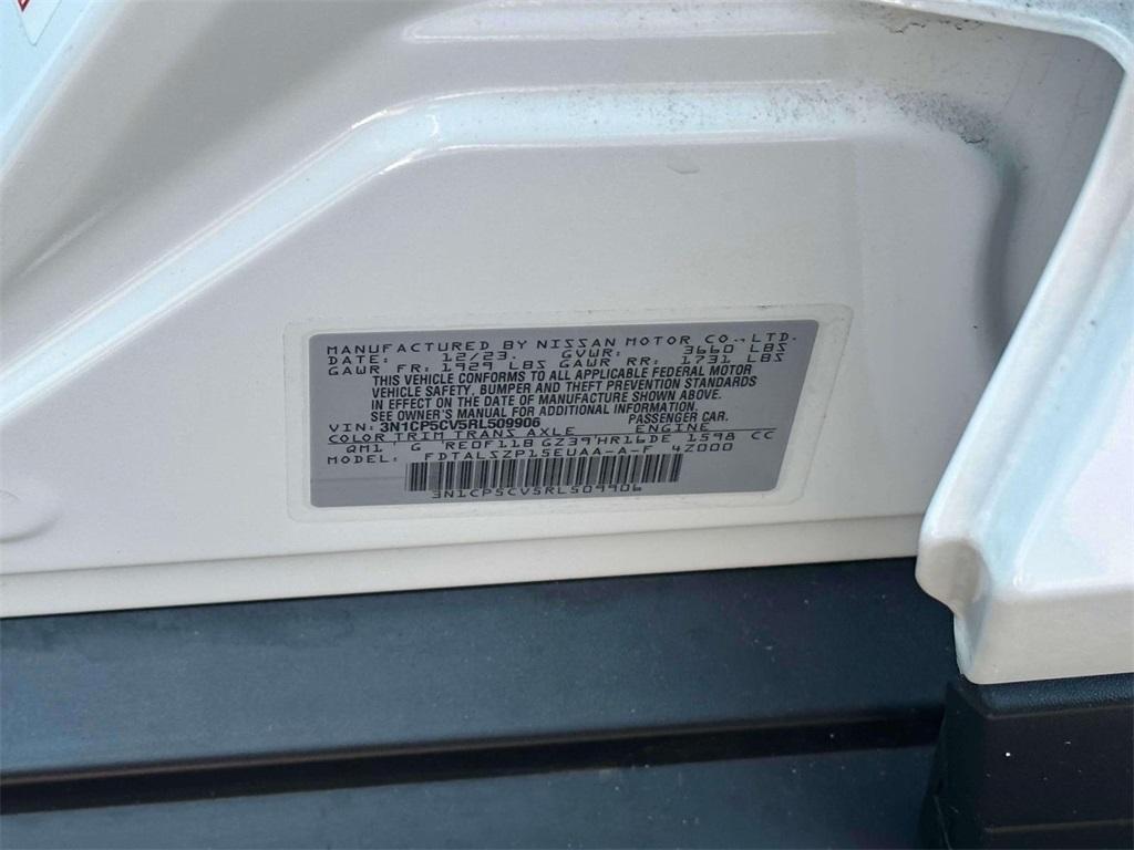 used 2024 Nissan Kicks car, priced at $19,595