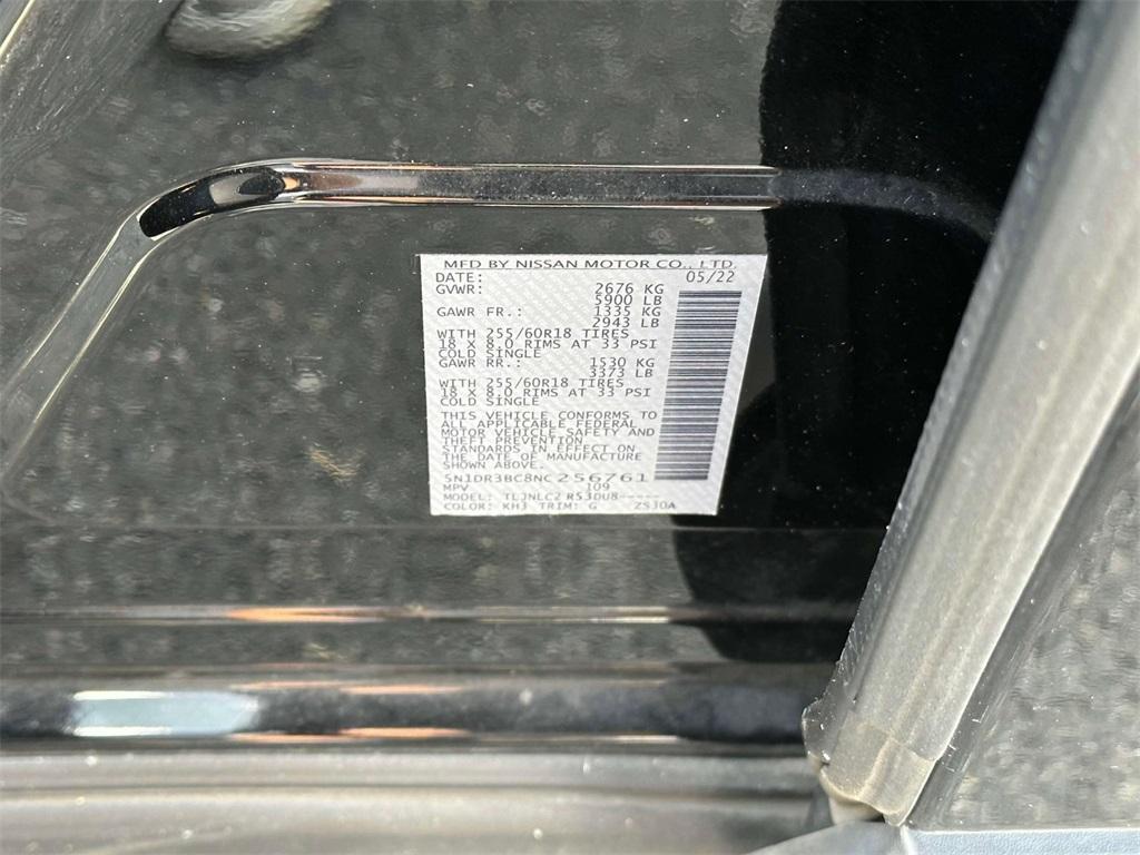 used 2022 Nissan Pathfinder car, priced at $30,995