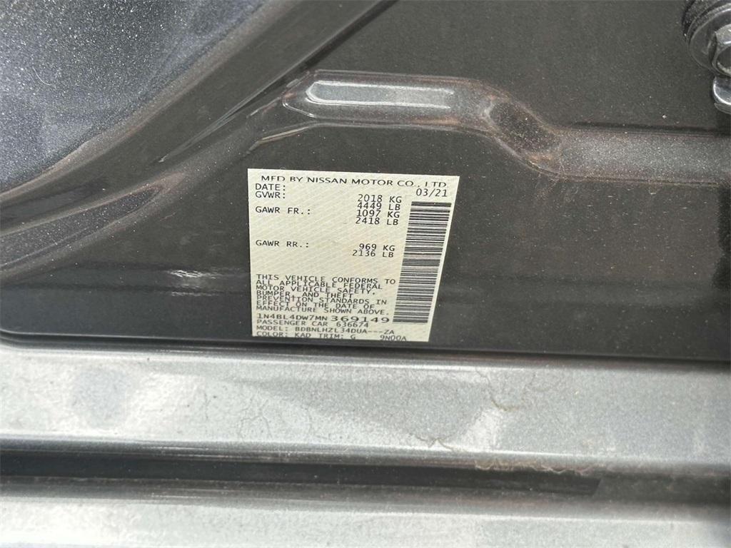 used 2021 Nissan Altima car, priced at $20,995