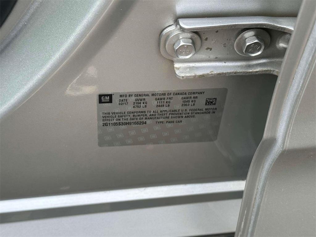 used 2017 Chevrolet Impala car, priced at $15,795