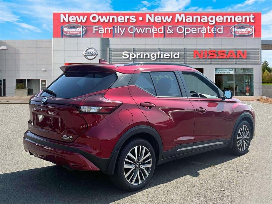 used 2021 Nissan Kicks car, priced at $17,560