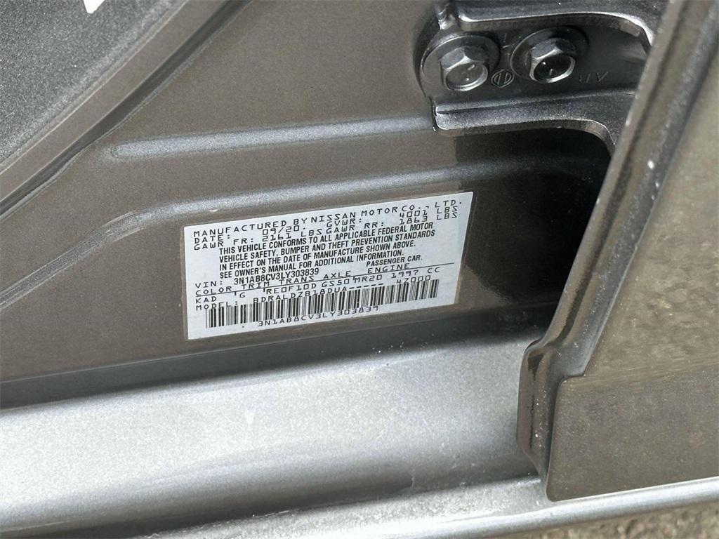 used 2020 Nissan Sentra car, priced at $14,995