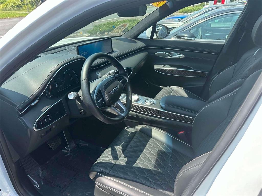 used 2024 Genesis GV70 car, priced at $61,995