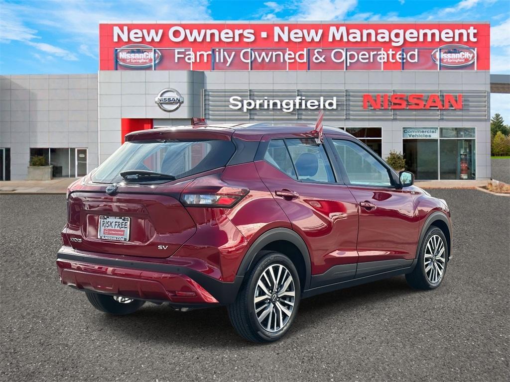 used 2023 Nissan Kicks car, priced at $18,994