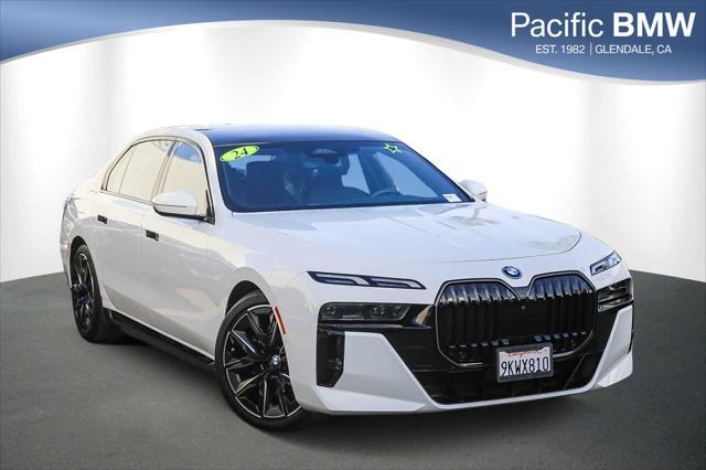 used 2024 BMW i7 car, priced at $99,999