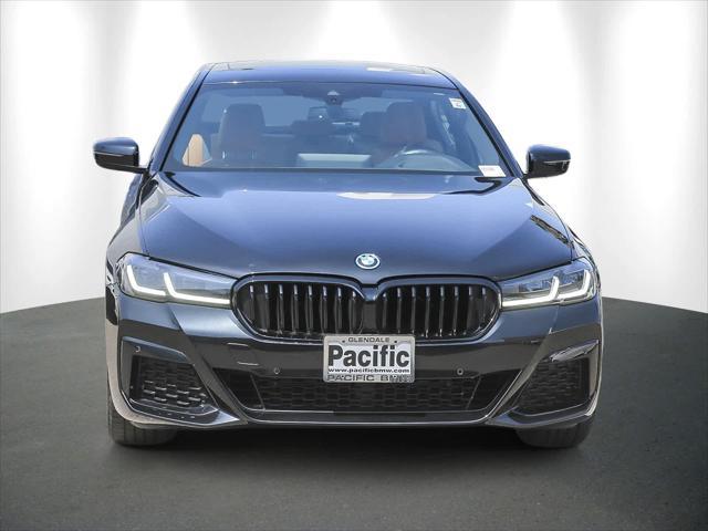 used 2022 BMW 530e car, priced at $39,881