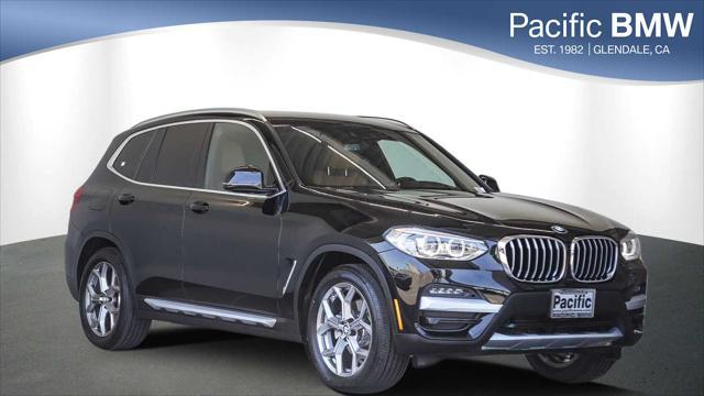 used 2021 BMW X3 car, priced at $27,881